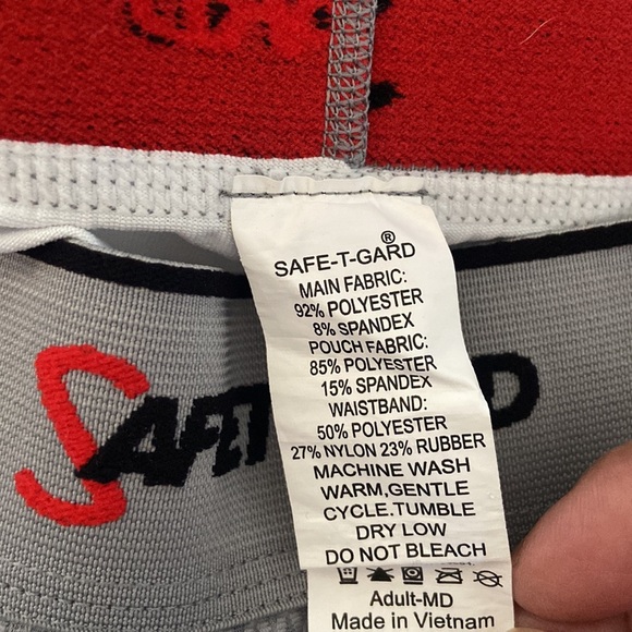 Safetgard Cup Holder Compression Sport Boxer Briefer Men Size M D - Picture 7 of 9